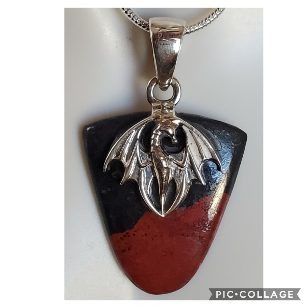 Natural Sonora Sunset Dragon Pendant